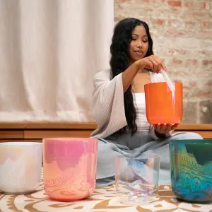 Bol Meinl Sonic Energy Essence Crystal 6"- E4- Clear- Solarplexus