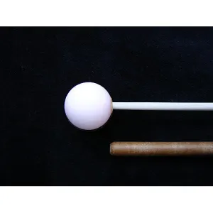VIBRAWELL X1F Mailloche Xylophone Fibre Paire Delrin Blanc Ex-hard 25mm 