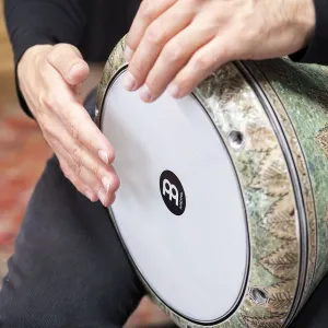 Darbouka Meinl 8 3/4" Artisan Edition Egypt - White Pearl/Mosaic Quee