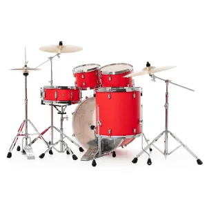 PEARL Decade Maple Batterie 22"/5pcs Matte Racing Red