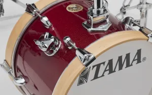 TAMA Club-JAM Flyer Kit Batterie 14"/4pcs + Hardware Candy Apple Mist