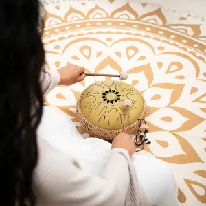 Tongue Drum Meinl Sonic Energy Octave Steel- Do Maj- Gold