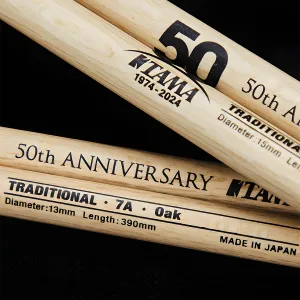 TAMA 5B Drumstick Oak 50th Limited