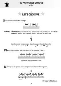 Methode Gabriel Delmas : Du Pad Vers Le Groove
