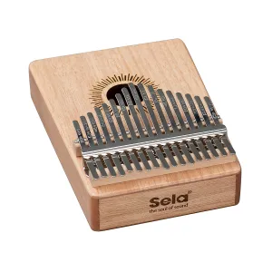 Kalimba Sela 17 Lames Hollow Mahogany - Natural