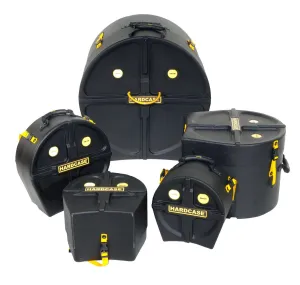 HARDCASE Set Étui Stage 22"/5pcs Black