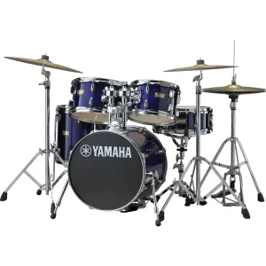 YAMAHA Junior Kit Manu Katche Batterie 16"/5Pcs Deep Violet + Access
