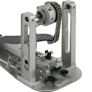 DW CPMCDGR Pedale Grosse Caisse Simple MFG Chain Drive Gun Metal