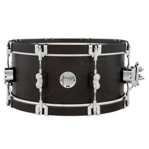 PDP Concept Classic Caisse Claire 14"x 6.5" Ebony Stain/Ebony Hoop