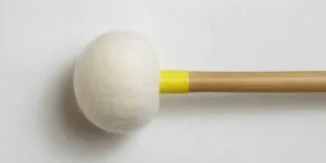 VIBRAWELL S6 Mailloche Timbale Bamboo Sph Jaune Soft 48mm 