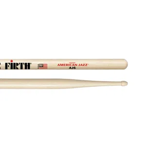 VIC FIRTH AJ6 American Jazz Hickory