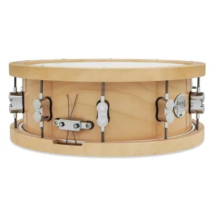 PDP Concept Series Caisse Claire 14"x 5.5" Natural Wood Hoop 20-Ply