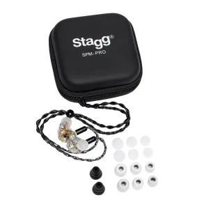 Ear Stagg 3 Voies 13.5 Ohms - Transparent
