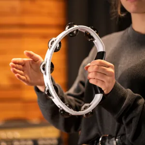 Tambourin Meinl Headliner Demi-Lune - Abs - White