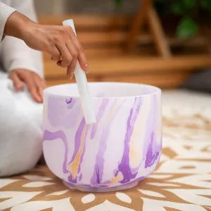 Bol Meinl Sonic Energy Marble Crystal 10"- B4 - Crown. Purple