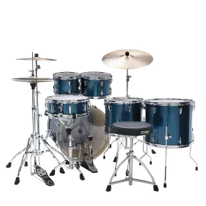 TAMA Imperialstar Batterie 22"/6pcs -Hairline Blue