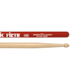 VIC FIRTH 7A American Classic Hickory Grip