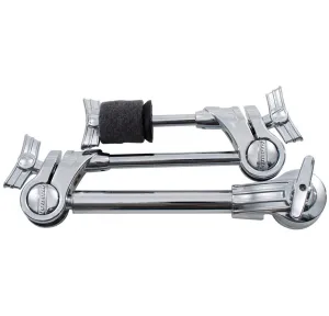 Support Cymb Ludwig Atlas Double Rotule Long