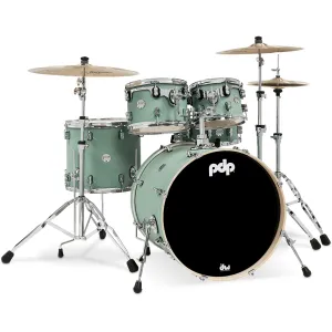PDP Concept Maple Batterie 22"/5pcs Satin Seafoam