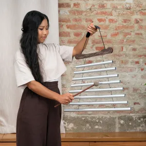 Chime Meinl Sonic Energy Meditation Flow 24"- 8 Notes- Do#Min- Silver