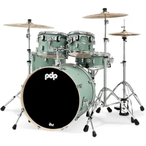 PDP Concept Maple Batterie 22"/5pcs Satin Seafoam