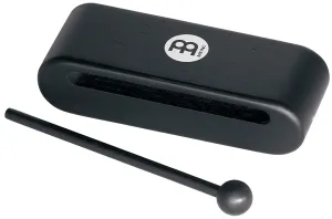 Woodblock Meinl Hevea 19Cm - Black + Maillet