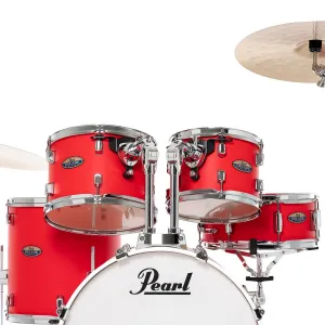 PEARL Decade Maple Batterie 20"/5pcs Matte Racing Red