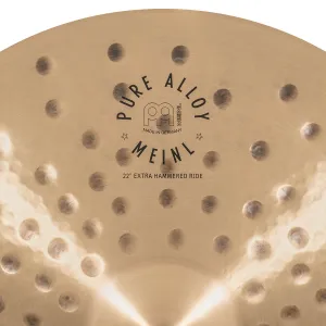MEINL Pure Alloy 22" Extra Hammered Ride
