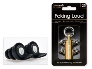 Ear Crescendo Pro Fcking Loud - 25Db