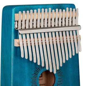 Kalimba Sela 17 Lames Hollow Mahogany - Blue