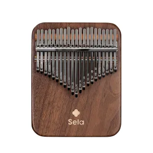 Kalimba Sela 21 Lames Solid Black Walnut