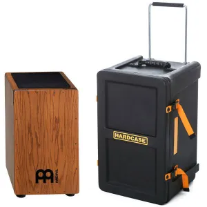 HARDCASE HNCAJON Etui Cajon Roulettes 