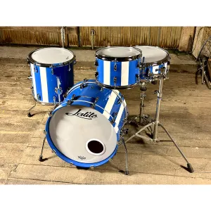 LALITE Paloma Batterie 20"/3pcs French Blue W/ White Stripes