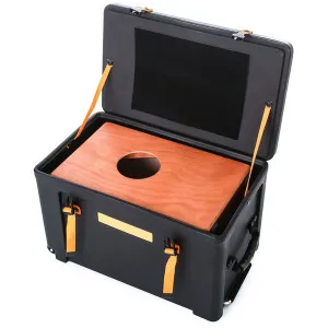 HARDCASE HNCAJON Etui Cajon Roulettes 
