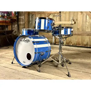 LALITE Paloma Batterie 20"/3pcs French Blue W/ White Stripes