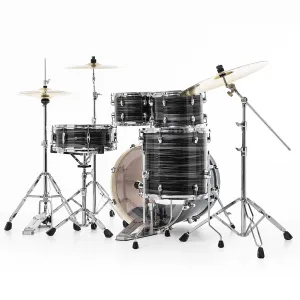 PEARL Export Fusion Batterie 20"/5pcs Graphite Silver Twist