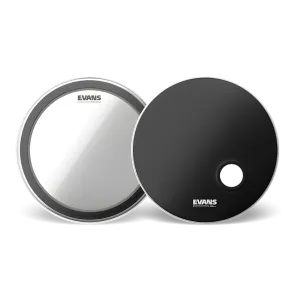EVANS Pack EMAD2 20" Bass Clear + EMAD 20" Bass Resonant