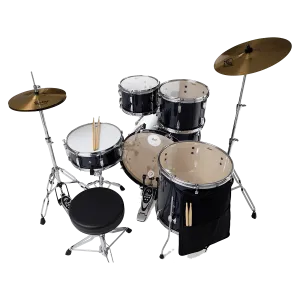 PEARL Roadshow Batterie 22"/5pcs - Pack Sabian 2cymb - Royal Blue Metallic