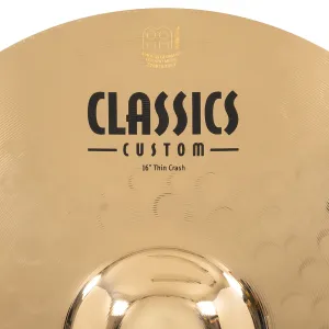 MEINL Classics Custom 16" Thin Crash
