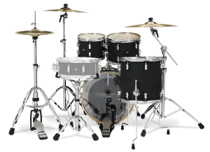 PDP Concept Maple Batterie 20"/4pcs Satin Black