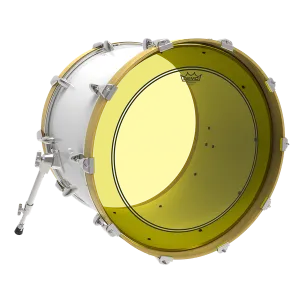 REMO Colortone 18" Powerstroke 3 Bass Yellow