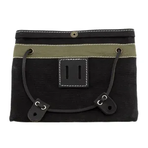 Pochette Tackle Instrument Rangement - En Toile Ciree - Black