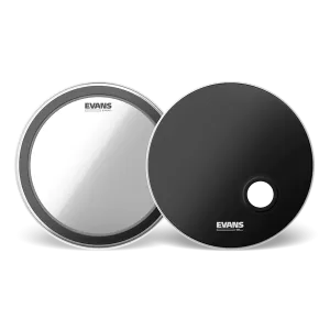 EVANS Pack EMAD 20" Bass Clear + EMAD 20" Bass Resonant