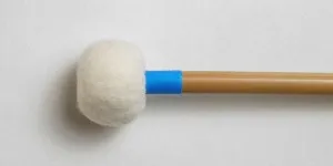 VIBRAWELL C4 Mailloche Timbale Bamboo Cyl Bleue Hard 40mm 