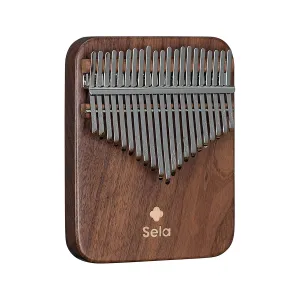 Kalimba Sela 21 Lames Solid Black Walnut