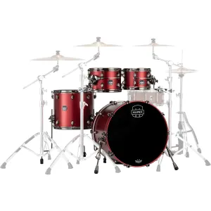 MAPEX Saturn Evolution Batterie 22"/4pcs Tuscan Red