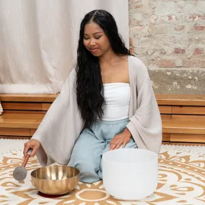 MEINL SBPDMFSM Mailloche Sonic Energy Sound Bath Double Mallet. Medium 