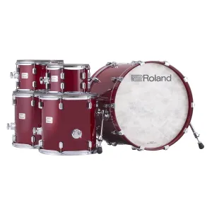 ROLAND VAD716 Batterie V-Drums Acoustic Gloss Cherry Full Pack 