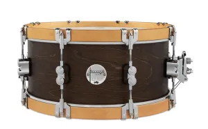PDP Concept Classic Caisse Claire 14"x 6.5" Walnut Stain/Natural Hoop