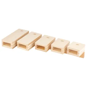 Temple Block Meinl Set - 5Pcs